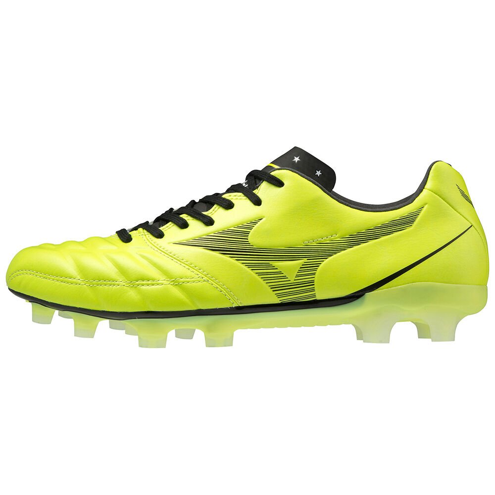 Tacos de Futbol Mizuno Rebula Cup Elite Para Mujer Amarillos/Negros 4658170-QR